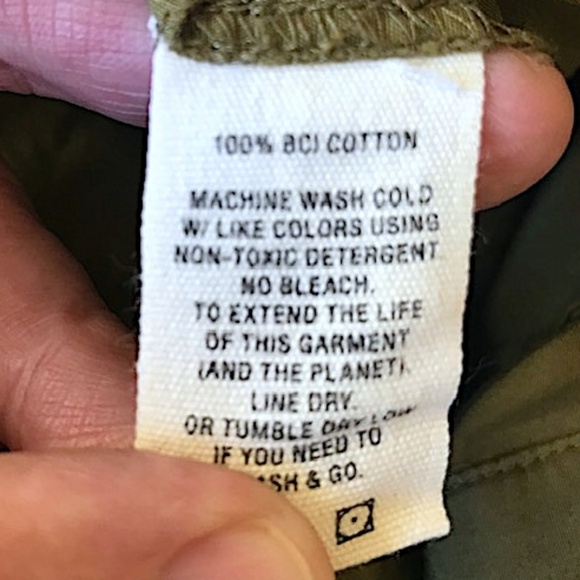 ALEX MILL "Safari" Short Jumpsuit in. Olive Gold NWOT/sz M - Picture 16 of 16